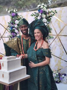 Traditional Marriage of the son of HRM OLUNLA of Ilawo and Ellen Meredith
